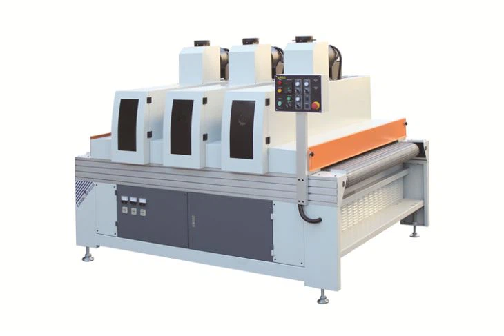 4.UV coating machine line for SPC floor